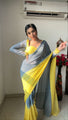 Flattering 1-Minute Ready To Wear Multi Color Georgette Saree